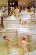 Alma Tadema A Favorite Custom oil